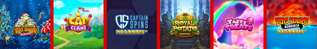Captain Spins Casino software